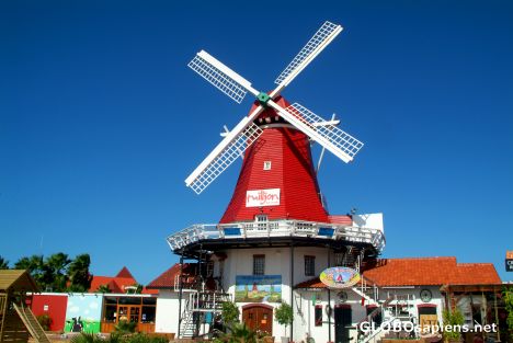 Postcard Aruba - Windmill