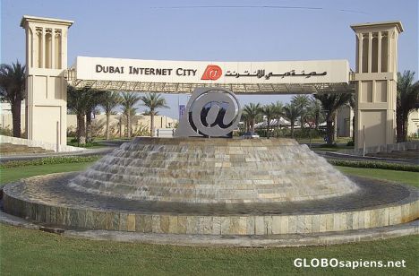 Postcard Dubai internet city