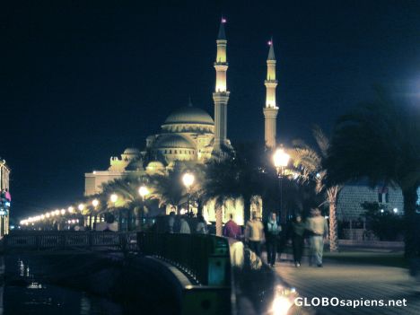 Postcard Sharjah Mosque 2