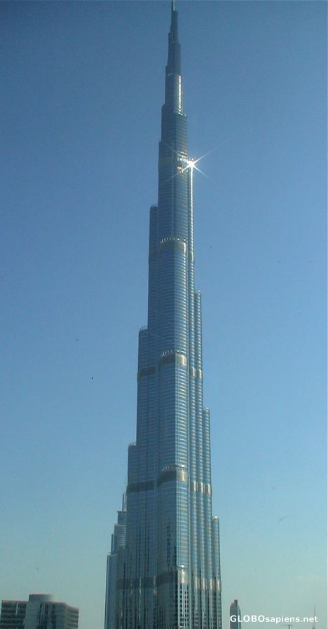 Postcard Tallest building in the world