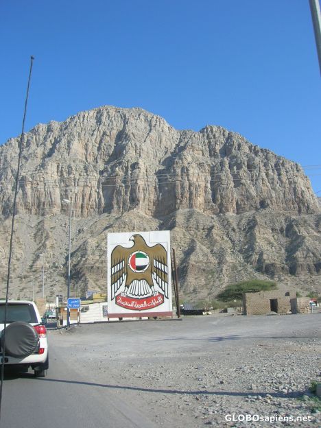 Postcard Near the border with Oman