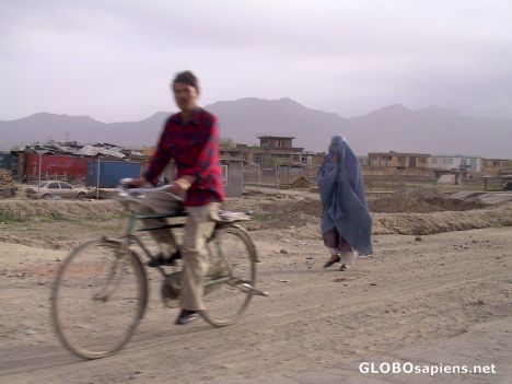 Postcard Streets of Kabul...