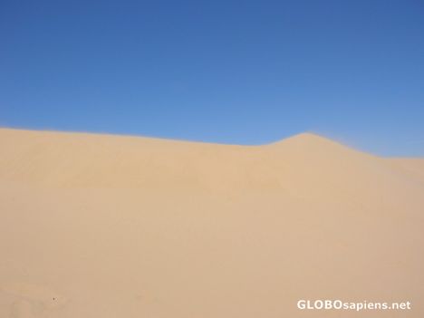 Postcard Dune near the encampment 27 de Febrero