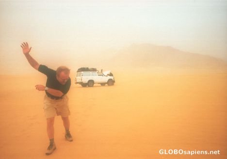 Postcard Sandstorm