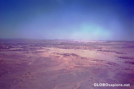 Postcard Aerial picture of Tamanrasset.