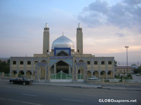 Postcard Lovely Irani mosque Hazrati Zahra