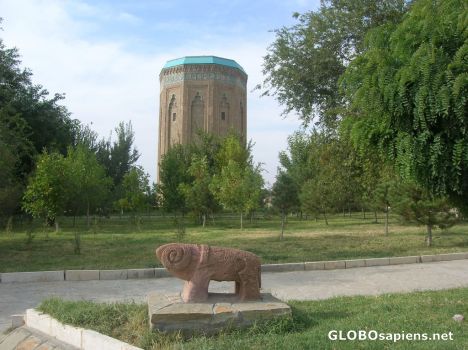 Postcard Momine Khatun Mausoleum