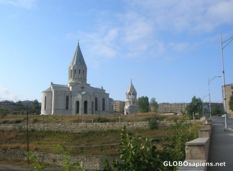 Postcard Nagorno Karabakh (Armenia). Holy Saviour Cathedral
