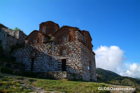 Postcard Berat (AL) - the Church of Holy Trinity