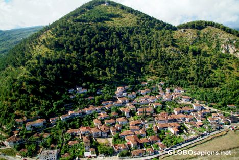 Postcard Berat (AL) - the south bank