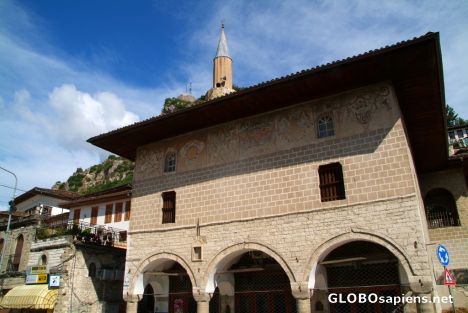 Postcard Berat (AL) - an old mosque