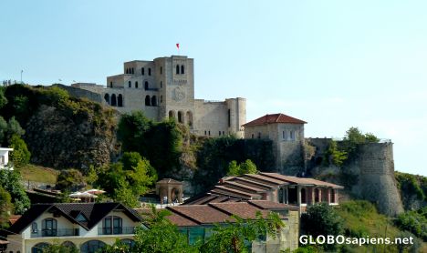 Postcard Castle of Kruja and Skanderbeg Museum
