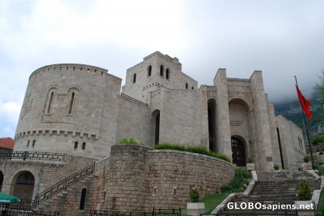Postcard Kruja castle