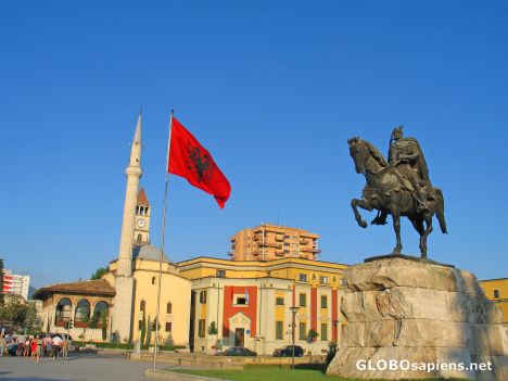 Skaderbeg Square Tirana