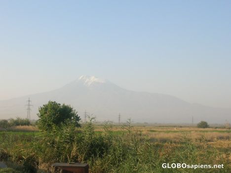 Postcard Ararat Mountain (for Marianne)