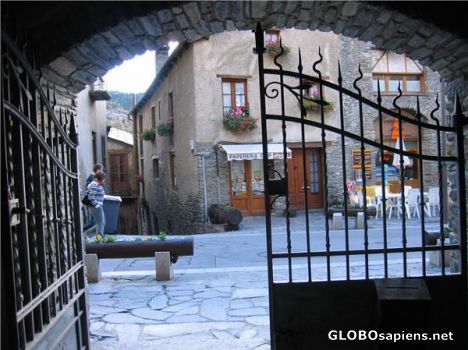 Postcard A Street in Ordino