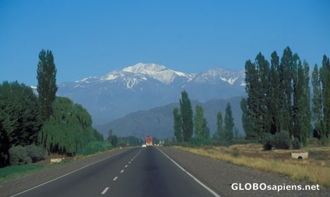 The road to the Andes