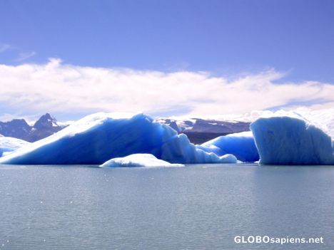 Postcard Iceberg from Upsala glaciar 04