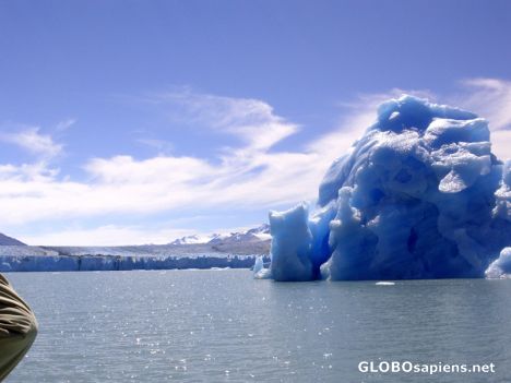 Postcard Iceberg from Upsala glaciar 09
