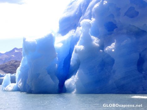 Postcard Iceberg from Upsala glaciar 10