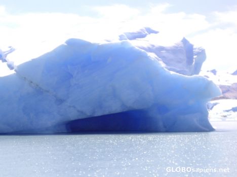 Postcard Iceberg from Upsala glaciar 11