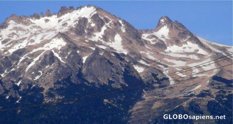 Postcard Andean Peaks