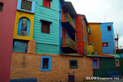 Postcard La Boca - colourful