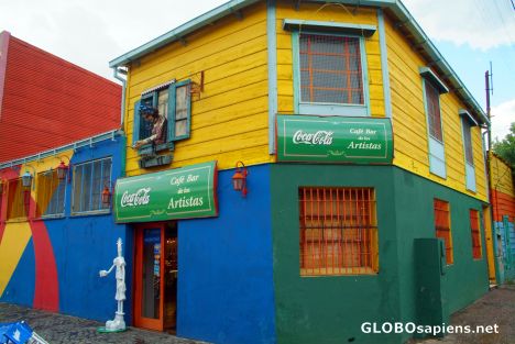 Postcard La Boca - local bar