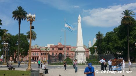 Postcard Plaza de Mayo