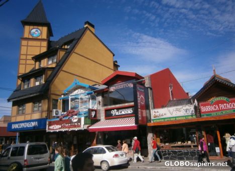 Postcard Main Street Ushuaia