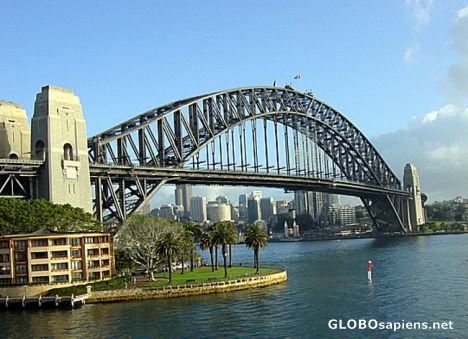 Postcard Park Hyatt Hotel & Sydney Harbour Bridge