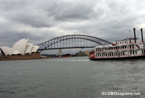 Postcard Sydney without the sun