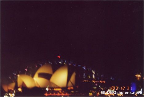 Postcard Sydney Opera House and The Sydney Harbour Bridge