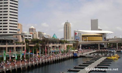 Postcard View Of Sydney Convention Center