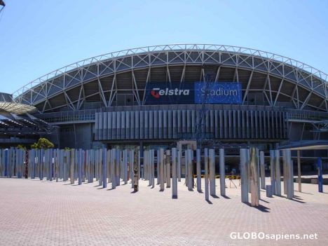 Postcard Telstra Stadium - Olympic Park
