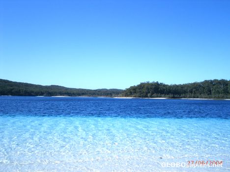 Postcard Lake Mckenzie, Fraser Island, QNLD