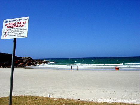 Postcard Wynyard Beach, Tasmania