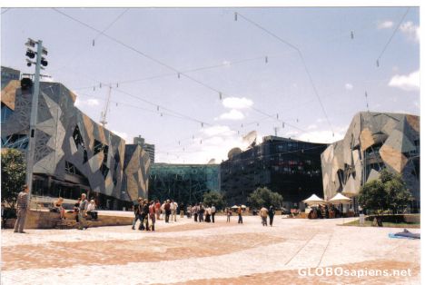 Postcard Federation Square, Melbourne