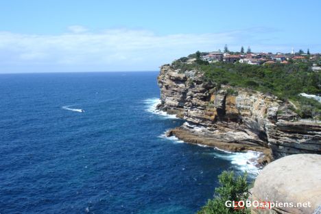 Postcard From the Gap Looking South in Watsons Bay