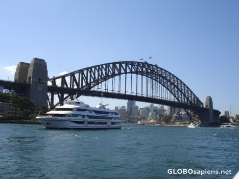 Postcard Harbour Bridge Sydney