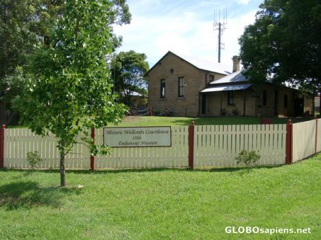 Postcard Historic Wollombi Courthouse and Jail