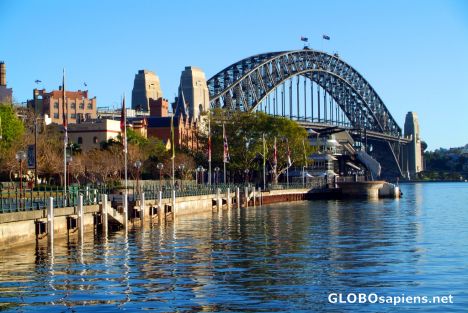Postcard Sydney (AU) - the Harbour Bridge