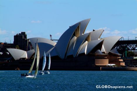 Postcard Sydney (AU) - Sails and Not Sails