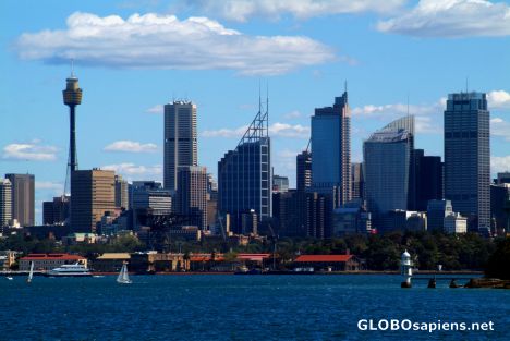 Postcard Sydney (AU) - the skyline