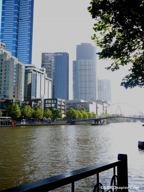 Postcard The Yarra River and Southbank
