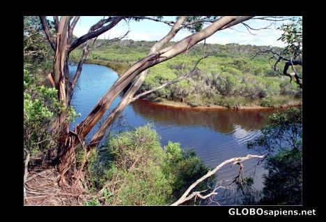 Postcard South West River, Kangaroo Island