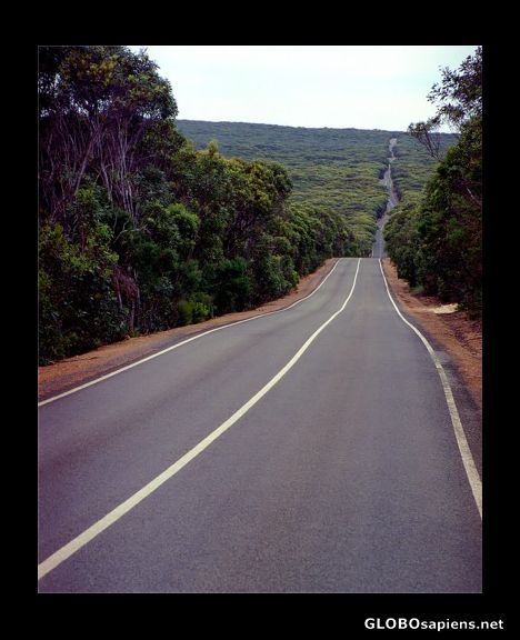 Postcard Road to Nowhere, Kangaroo Island