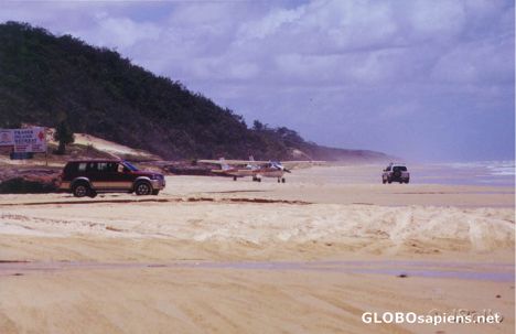 Postcard Airstrip on Fraser Island