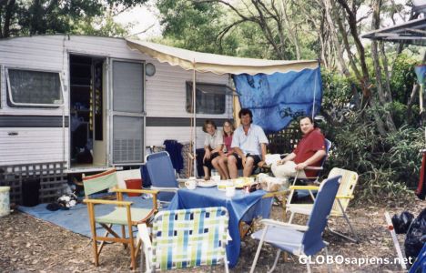 Postcard Caravan Campsite