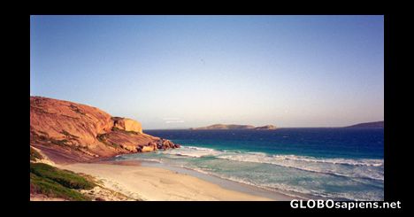 Postcard The beach in Western Australia is just stunning!